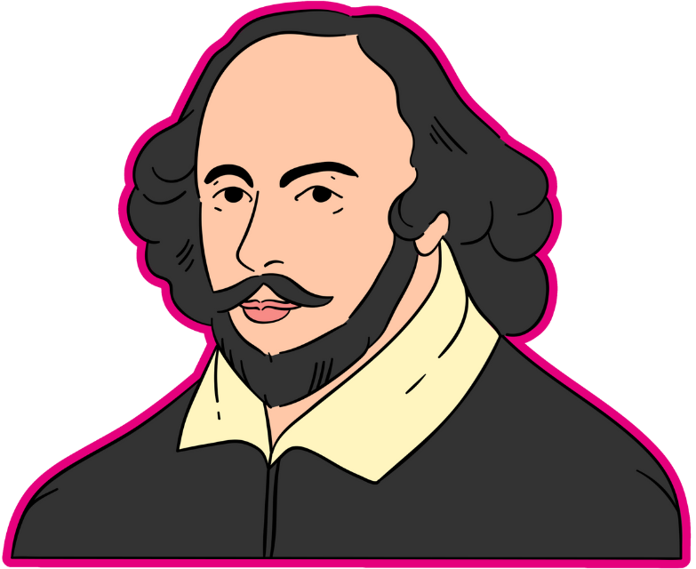Illustration of Shakespeare